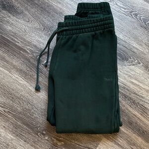 TNA Forest Green Sweatpants